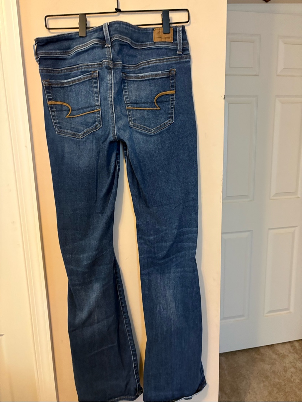 American Eagle Outfitters Dark Blue Bootcut Jeans - Picture 6 of 10